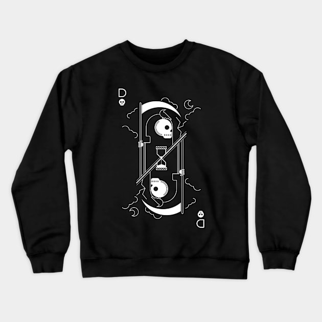 Death card Crewneck Sweatshirt by Sachpica